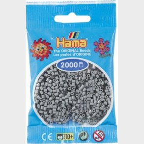 Hama Mini Perler - Gr - 2.000 Stk. - 501-17
