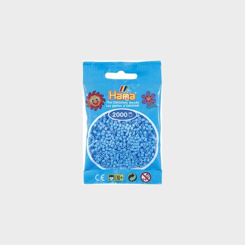 Hama Mini Perler - Pastel Bl - 2.000 Stk. - 501-46