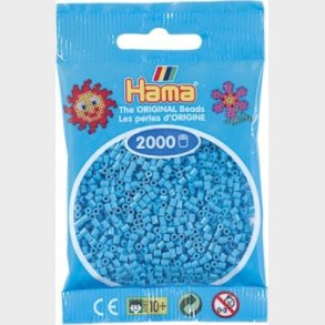 Hama Mini Perler - Azurbl - 2.000 Stk. - 501-49