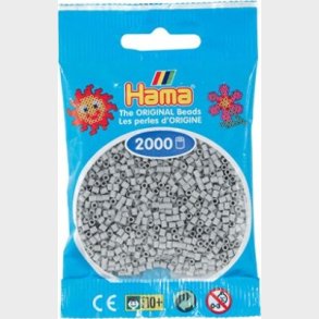 Hama Mini Perler - Lysegr - 2.000 Stk. - 501-70