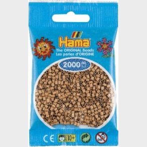 Hama Mini Perler - Lys Nougat - 2.000 Stk. - 501-75