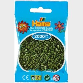 Hama Mini Perler - Oliven - 2.000 Stk. - 501-84
