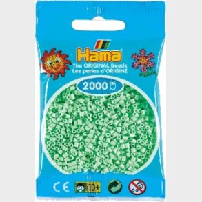 Hama Mini Perler - Pastel Mint - 2.000 Stk. - 501-98