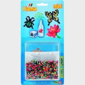 Hama Mini Perlest - Blomst Perleplade Og 2.000 Perler - 5513