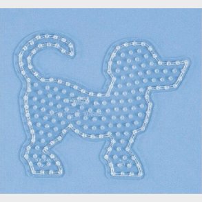 Hama Maxi Perleplade - Hund - Transparent Stiftplade - 8202