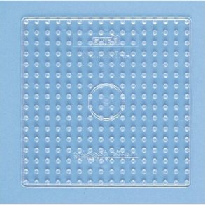 Hama Maxi Perleplade - Firkantet - Transparent - 16x16 Cm - 8214