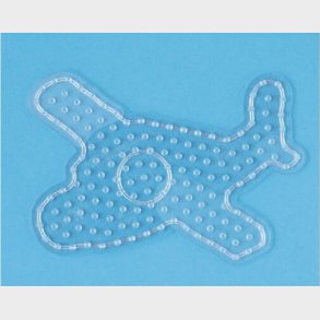 Hama Maxi Perleplade - Fly - Transparent - 16x19 Cm - 8216