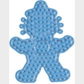 Hama Maxi Perleplade - Klovn - Transparent - 19,5x16 Cm - 8219