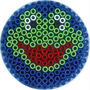 Hama Maxi Perleplade - Rund - Transparent -  15,5 Cm - 8220