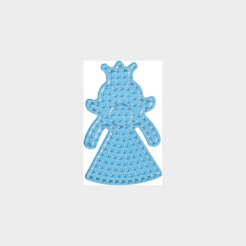 Hama Maxi Perleplade - Prinsesse - Transparent - 20x12 Cm - 8223