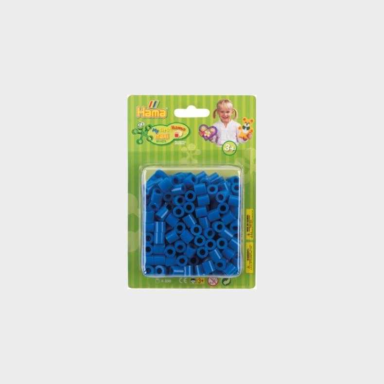 Hama Maxi Perler - Lys Bl - 250 Stk. - 8509