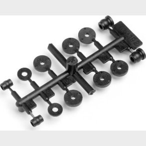 Shock Piston And Ball Set - Hp100328 - Hpi Racing