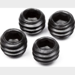 Set Screw M4x3mm (4pcs) - Hp100555 - Hpi Racing