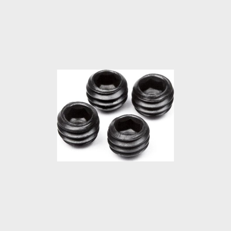 Set Screw M4x3mm (4pcs) - Hp100555 - Hpi Racing