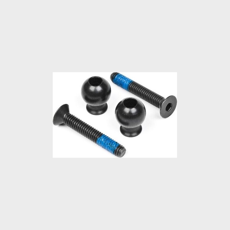 Screw &amp; Ball Front Upper Arms - Hp101107 - Hpi Racing