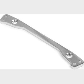 Steering Holder Adapter 7075 (silver) - Hp101135 - Hpi Racing