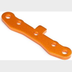 Front Suspension Holder 6061 Trophy (orange) - Hp101756 - Hpi Racing