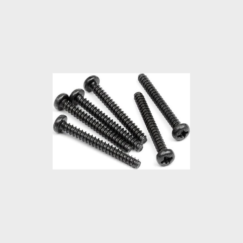 Tp. Button Head Screw M3x25mm (6pcs) - Hp102848 - Hpi Racing