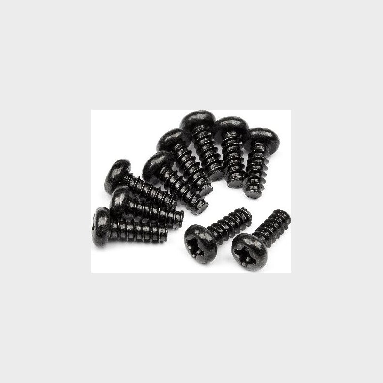 Tp. Button Head Screw M3x8mm (10pcs) - Hp103279 - Hpi Racing