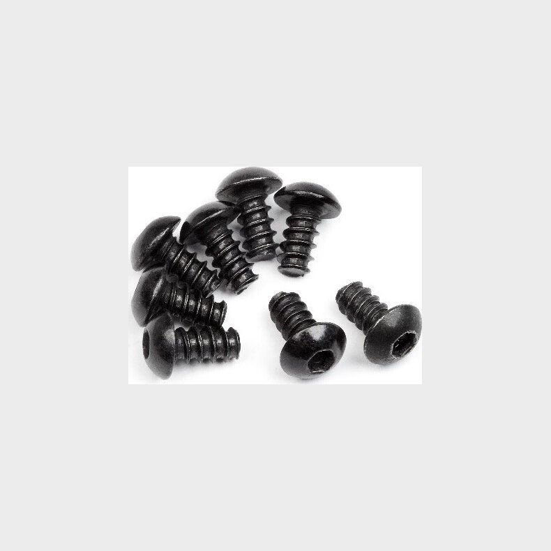 Tp. Button Head Screw M3x6mm (hex Socket/8pcs) - Hp103672 - Hpi Racing