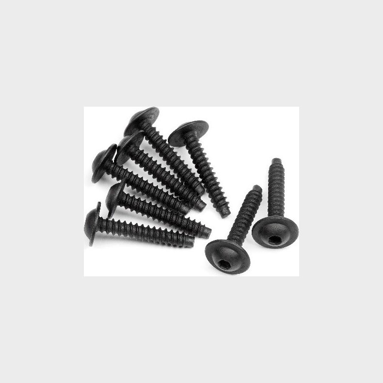 Tp Flanged Screw M3x18mm (hex Socket/8pcs) - Hp103673 - Hpi Racing