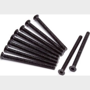 Flat Head Screw M3x40mm (hex Socket/10pcs) - Hp106427 - Hpi Racing