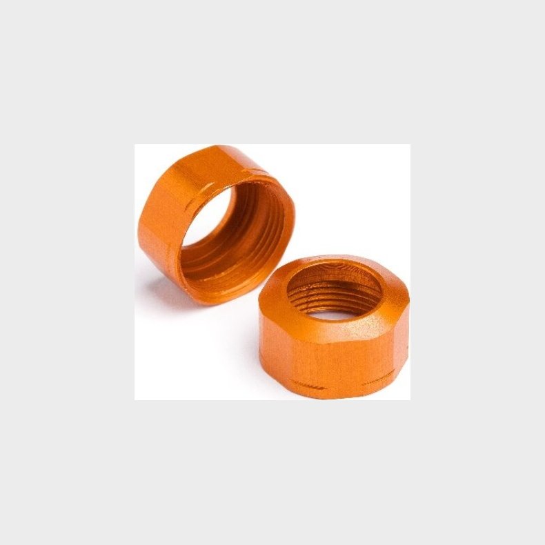 Shock Cap 12xm13x0.8mm (orange/grooved/2pcs) - Hp106633 - Hpi Racing