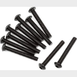 Button Head Screw M3x22mm (10pcs) - Hp107894 - Hpi Racing