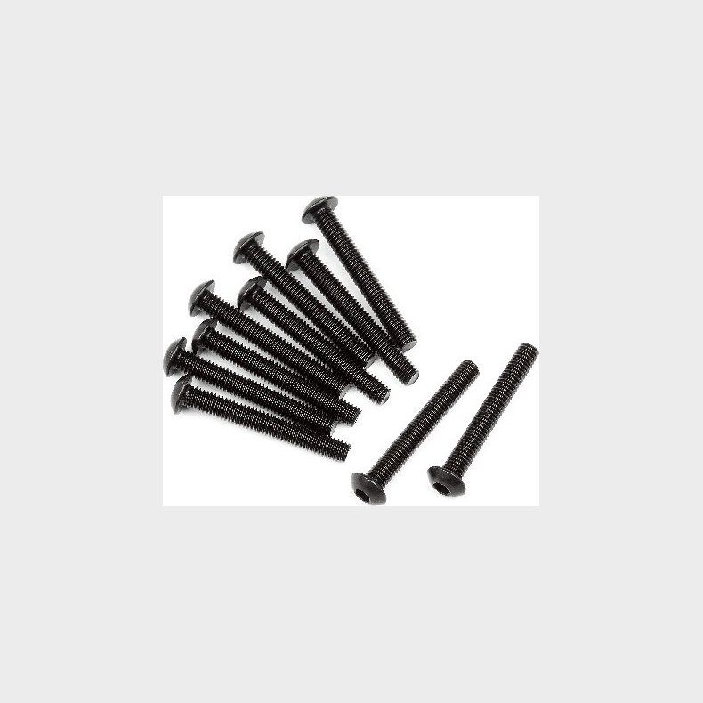 Button Head Screw M3x22mm (10pcs) - Hp107894 - Hpi Racing