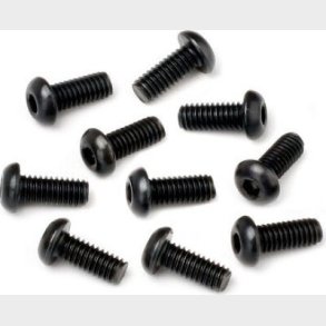 Button Head Screw M2.5x6mm (hex Socket/10pcs) - Hp114761 - Hpi Racing