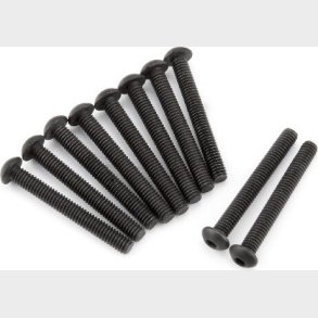 Button Head Screw M2.5x20mm (hex Socket/10pcs) - Hp116864 - Hpi Racing
