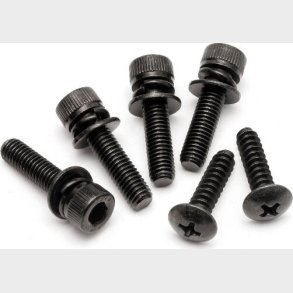 Flywheel Cover Screw Set - Hp15433 - Hpi Racing