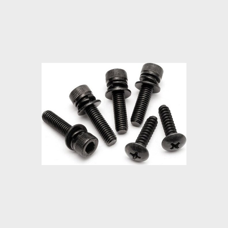 Flywheel Cover Screw Set - Hp15433 - Hpi Racing