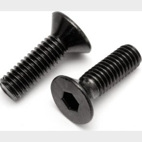 Flat Head Screw M6x16mm (2pcs) - Hp15445 - Hpi Racing