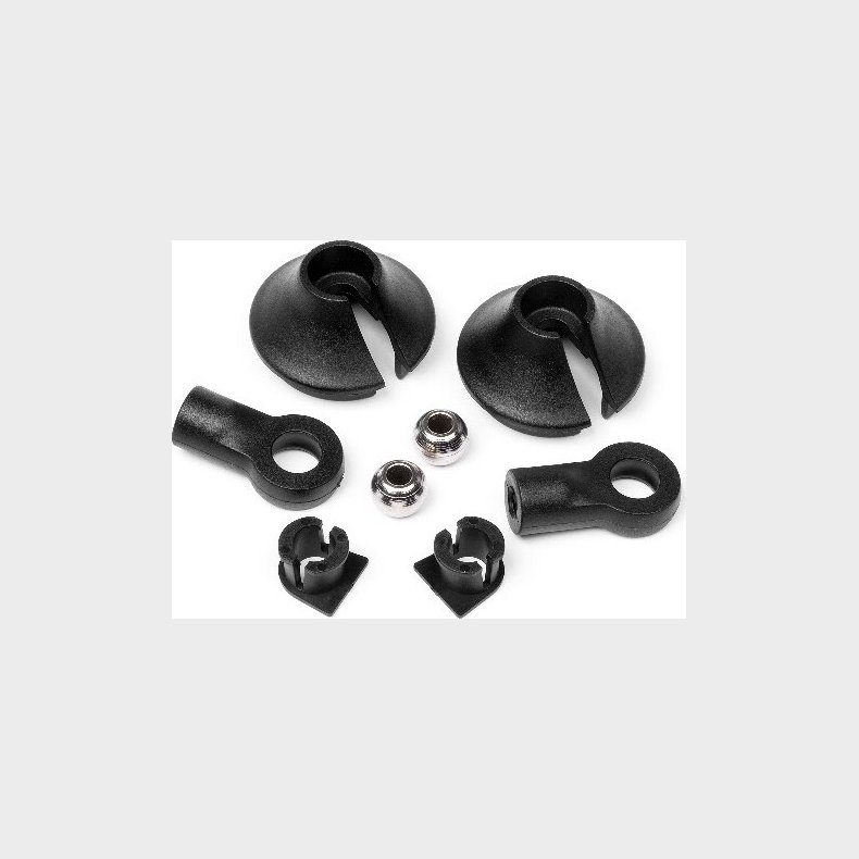 Shock End/shock Spring Retainer Set - Hp67351 - Hpi Racing