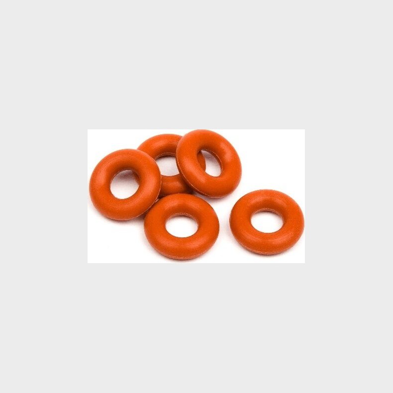 Silicon O-ring P-3 (red) (5 Pcs) - Hp6819 - Hpi Racing