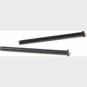 Flange Shaft 4 X 62mm (black/2 Pcs) - Hp86071 - Hpi Racing