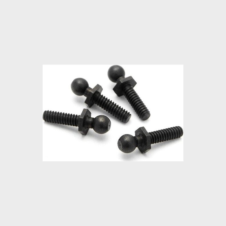 Ball 4.3x20mm (4-40/black/4pcs) - Hp86191 - Hpi Racing