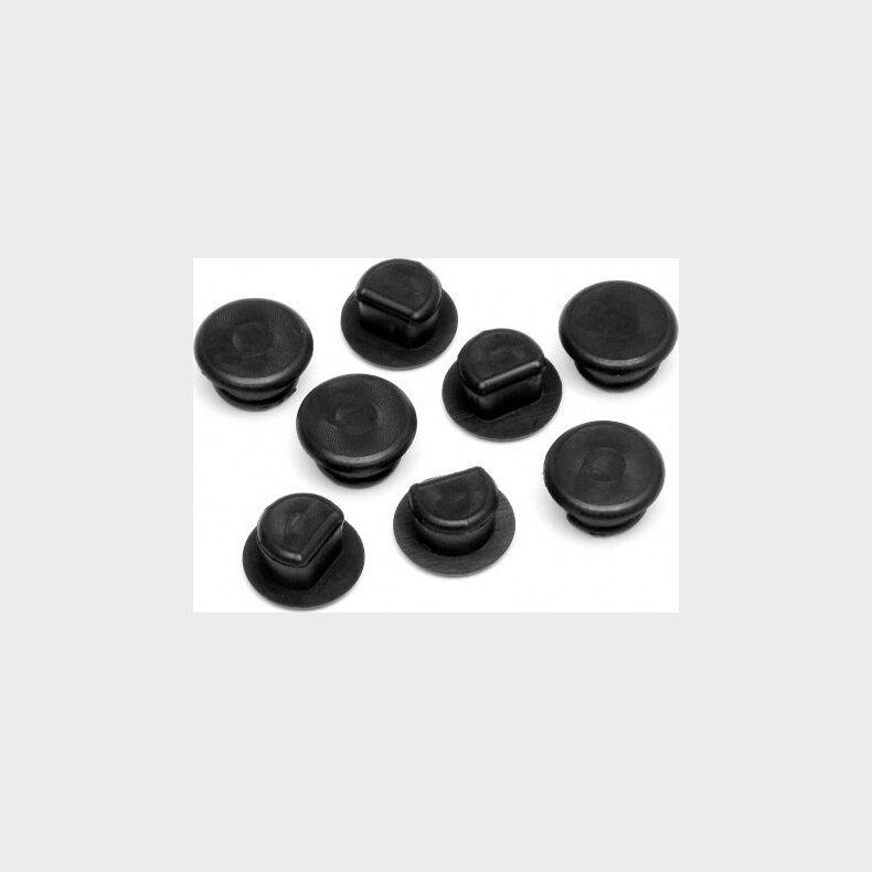 Rubber Cap 6x5mm (8pcs) - Hp86664 - Hpi Racing