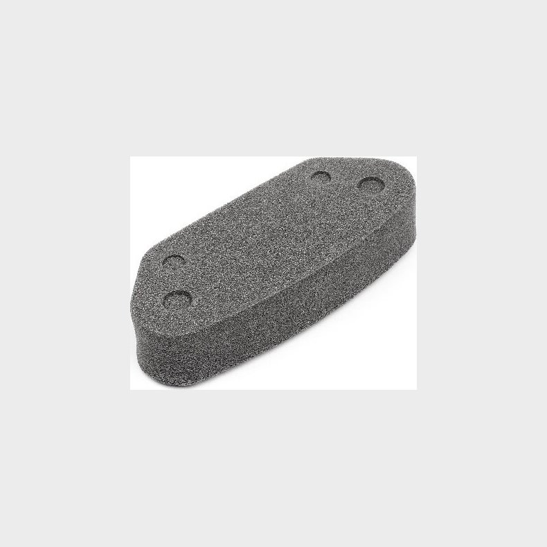 Urethane Bumper (gray) - Hp87068 - Hpi Racing