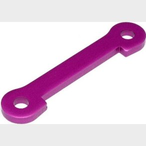 Front Lower Brace 6x60x4mm (purple) - Hp87410 - Hpi Racing
