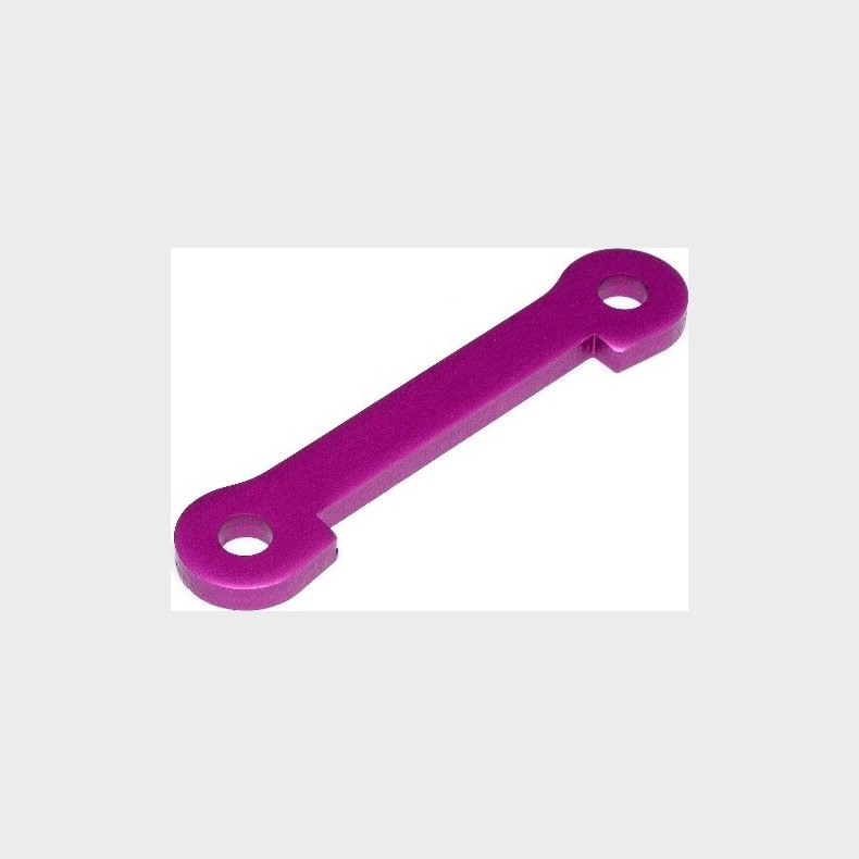 Front Lower Brace 6x60x4mm (purple) - Hp87410 - Hpi Racing