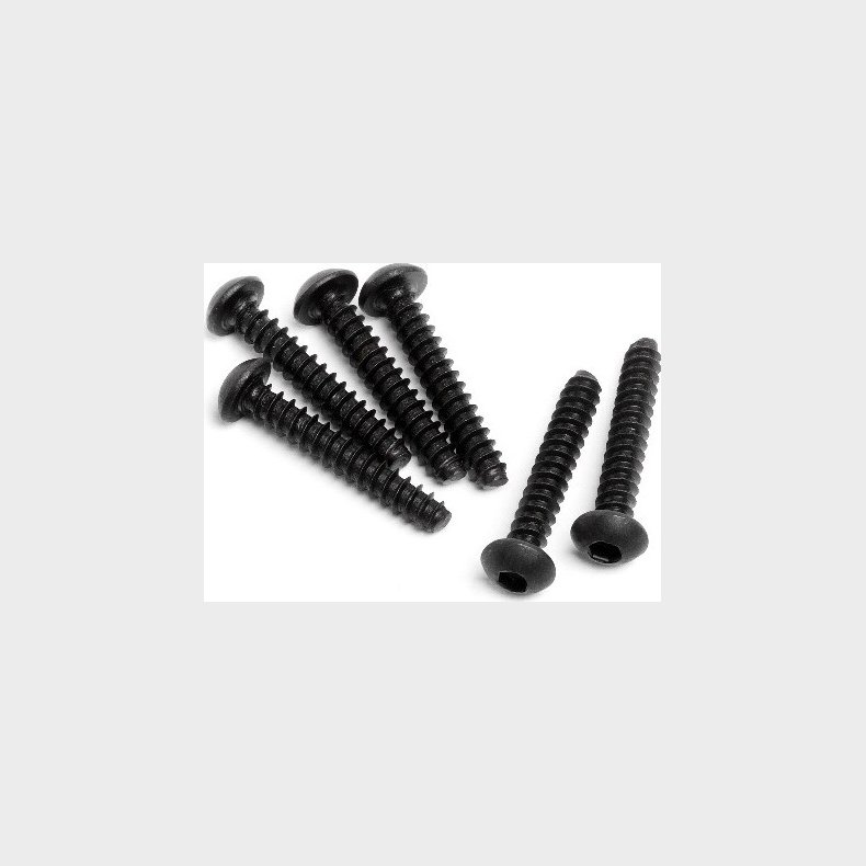 Tp. Button Head Screw M3x18mm (6pcs) - Hp94357 - Hpi Racing
