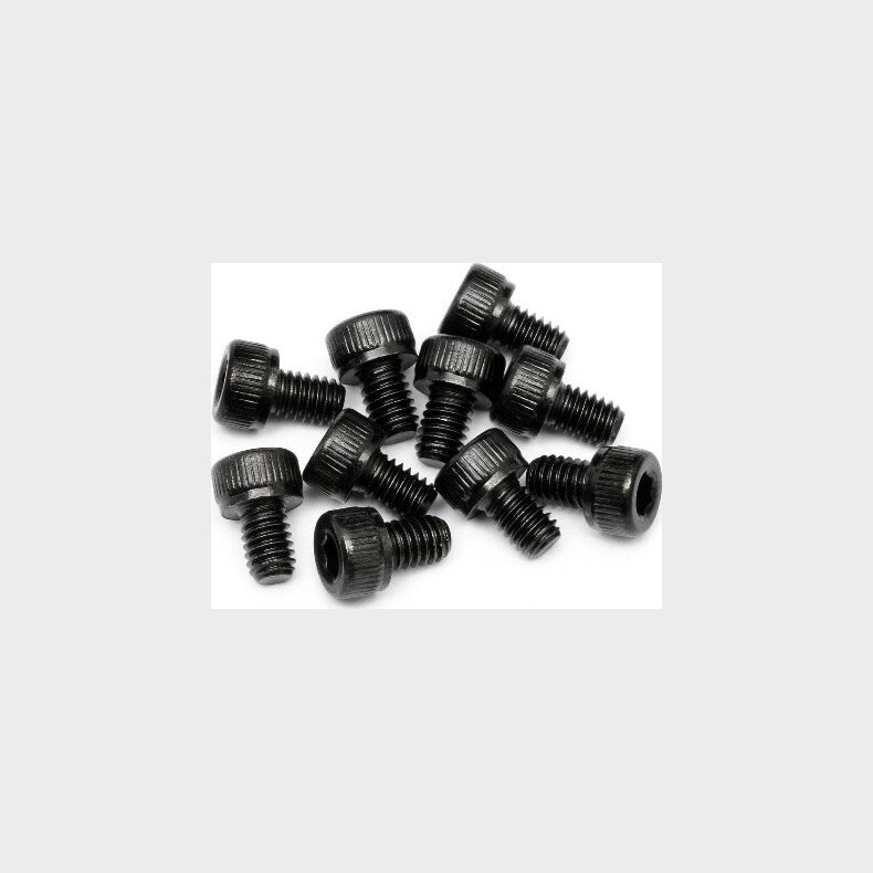 Cap Head Screw M4x6mm (10pcs) - Hp94502 - Hpi Racing