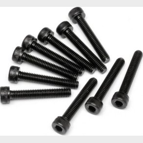 Cap Head Screw M4x25mm (10pcs) - Hp94510 - Hpi Racing