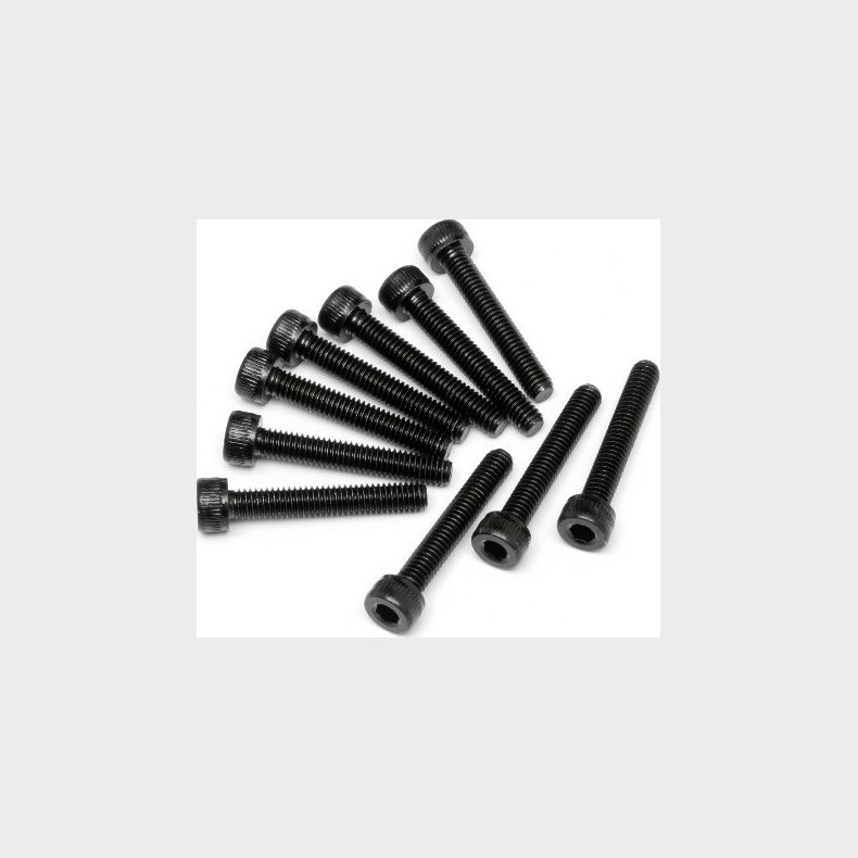 Cap Head Screw M4x25mm (10pcs) - Hp94510 - Hpi Racing