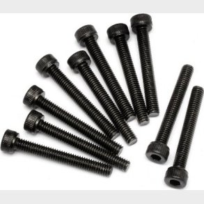 Cap Head Screw M4x30mm (10pcs) - Hp94512 - Hpi Racing