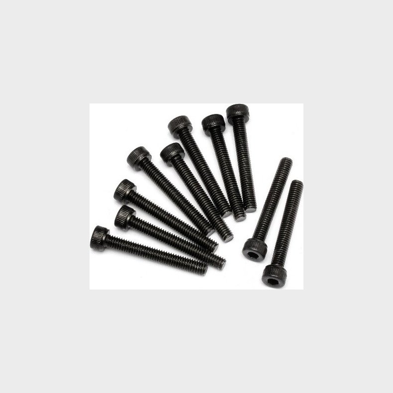 Cap Head Screw M4x30mm (10pcs) - Hp94512 - Hpi Racing