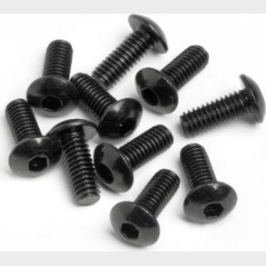 Button Head Screw M4x10mm (hex Socket/10pcs) - Hp94554 - Hpi Racing