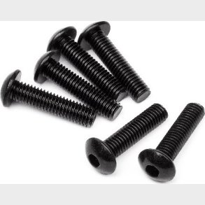 Button Head Screw M5x20mm (hex Socket/6pcs) - Hp94757 - Hpi Racing